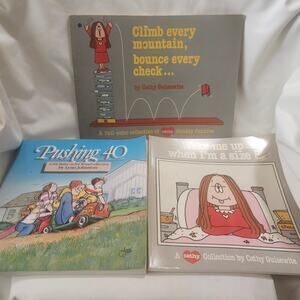 3 Comic Strip Books Cathy For Better or For Worse  Guisewite Johnston B20